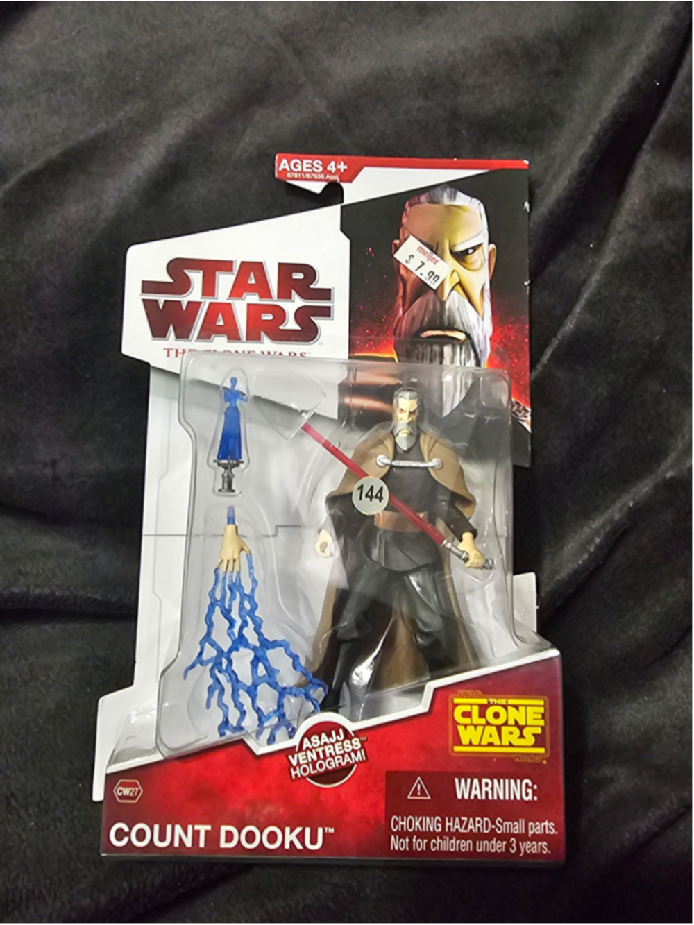 Hasbro Star Wars The Clone Wars Count Dooku Action Figure One Size Black Brown